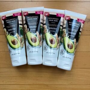 Clay Avocado Oatmeal Mask 6 fl Oz Bundle Of 4 Tubes